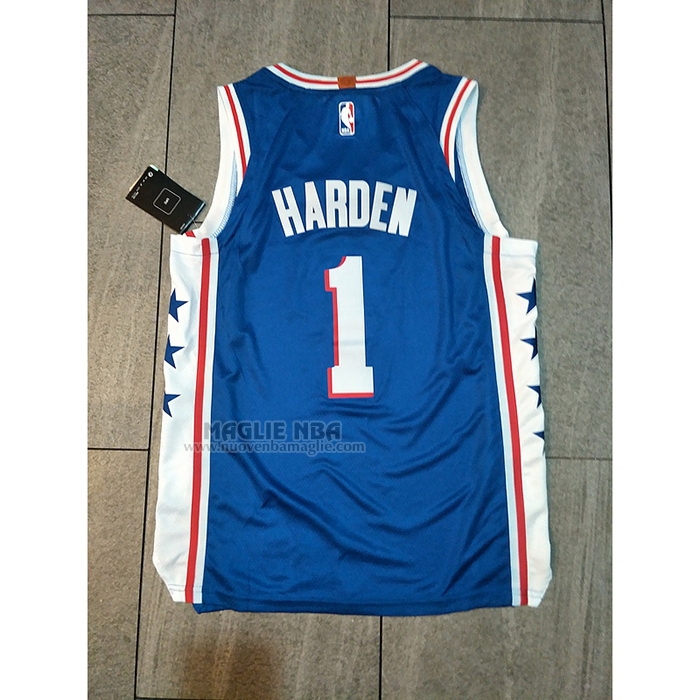 Maglia
 James Harden NO 1 Philadelphia 76ers Icon Autentico
 2021-2022 Blu
